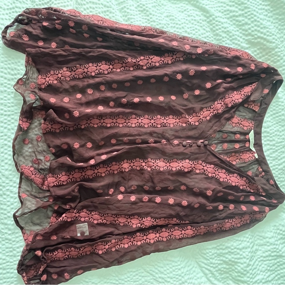 Hayley Marshall/Elena Gilbert | Anthropologie Blouse SA